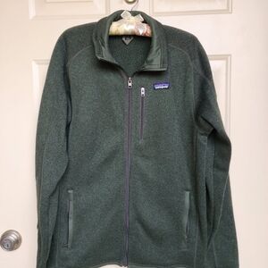 Patagonia Men's Forest Green Fleece Jacket